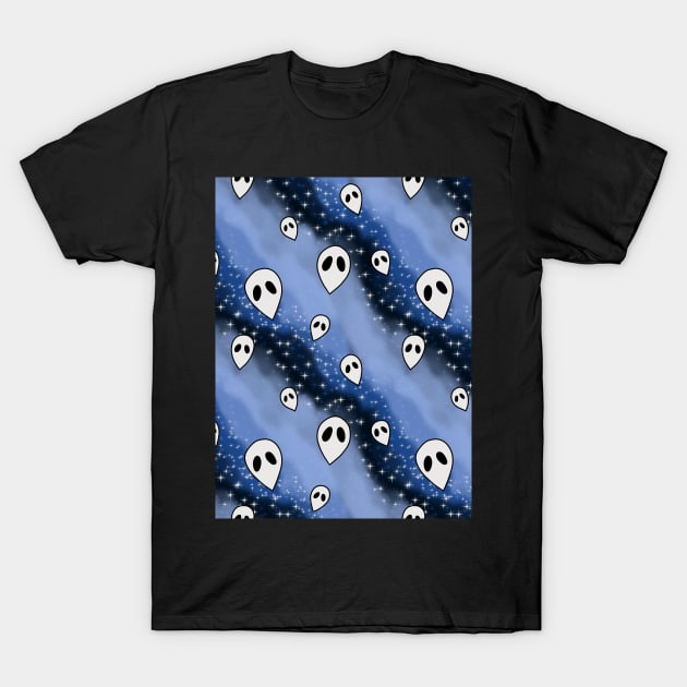 Ghosts in Space T-Shirt by inatorinator